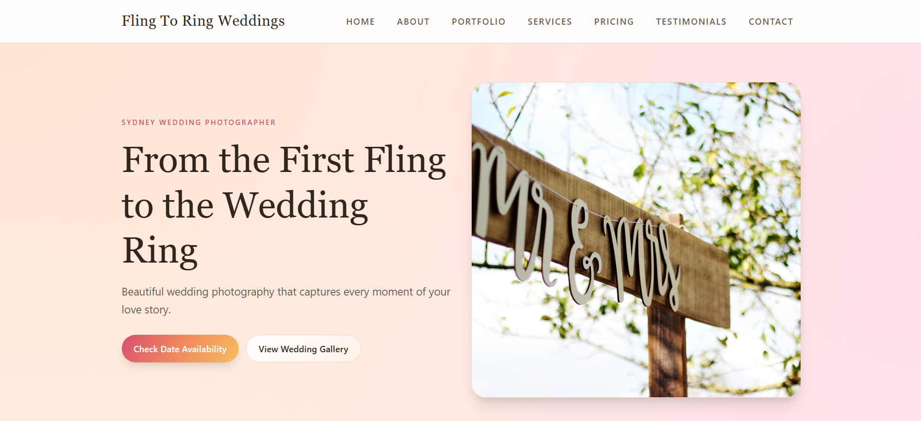 Fling To Ring Weddings