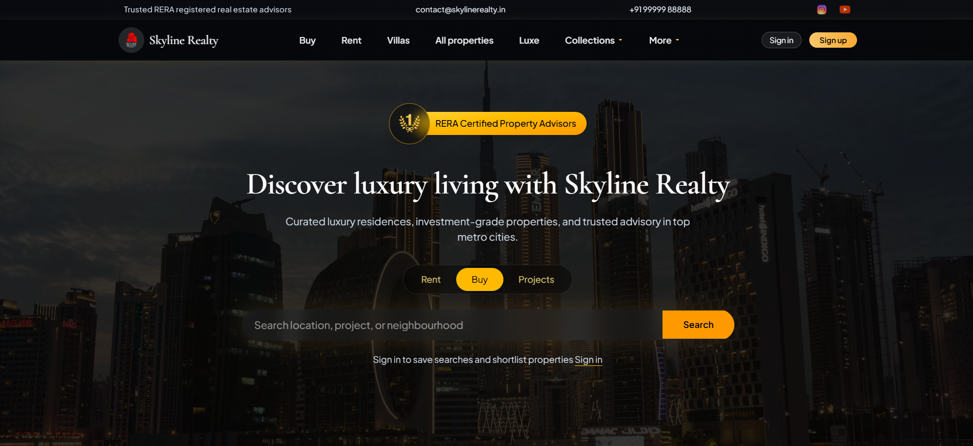 Skyline Realty Platform